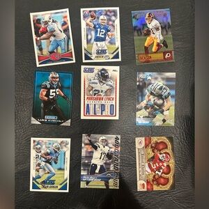 All throughout history big names in the NFL cards